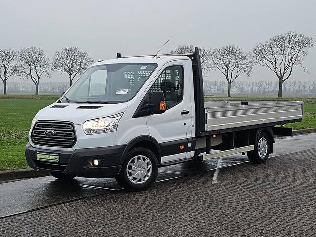 Ford TRANSIT 350 2.0 L3 Open-Laadbak Airco Trekhaak Euro6 130Pk!