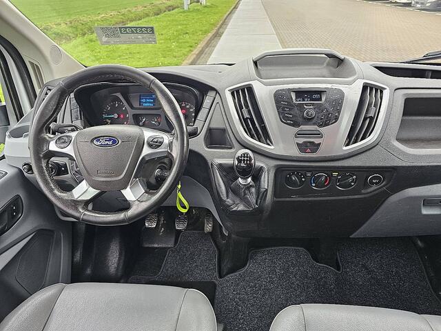 Ford TRANSIT 350 2.0 L3 Open-Laadbak Airco Trekhaak Euro6 130Pk!