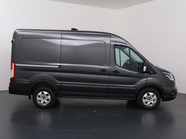 Ford TRANSIT 350 | 2.0 TDCI | Aut. | L2 H2 | LIMITED | 2-ZITS | 360 GRADEN CAMERA | LAADRUIMTE PAKKET | ADAPTIVE CRUISE | APPLE CARPLAY / ANDROID AUTO | DODEHOEK DETECTIE | BI-XENON | METALLIC | TREKAAK 2800 KG AHW