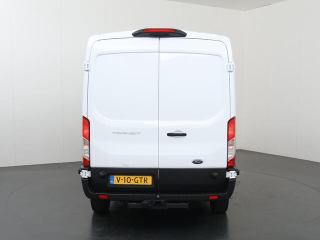 Ford TRANSIT 350 | 2.0 TDCI | L3 H2 | TREND | TREKHAAK 2500 KG AHW | CLIMATE CONTROL | NAVIGATIE | PARKEERSENSOREN V+A | CRUISE CONTROL | BIJRIJDERSBANK | LAADRUIMTE PAKKET | APPLE CARPLAY / ANDROID AUTO | STOEVERWARMING