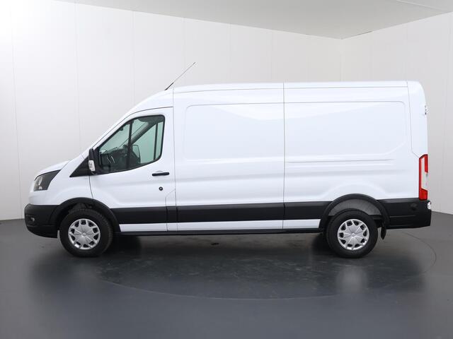 Ford TRANSIT 350 | 2.0 TDCI | L3 H2 | Trend | TREKHAAK 2500 KG AHW | CLIMATE CONTROL | NAVIGATIE | PARKEERSENSOREN V+A | CRUISE CONTROL | BIJRIJDERSBANK | LAADRUIMTE PAKKET | APPLE CARPLAY / ANDROID AUTO | STOEVERWARMING