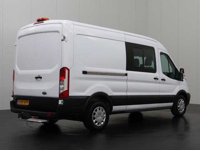 Ford TRANSIT 2.0TDCi 130PK L3H2 Dubbele Cabine | 7-Persoons | Leder | Navigatie | Camera | 2800Kg Trekhaak