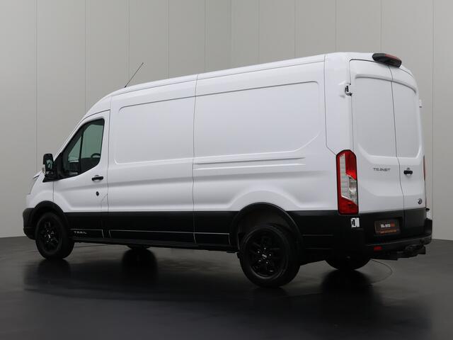 Ford TRANSIT 2.0TDCi 170PK L3H2 Trail | Leder | Navigatie | Camera | Airco | 3-Zits | Trekhaak