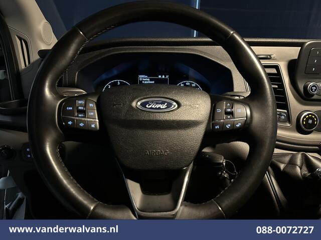 Ford TRANSIT 2.0 TDCI 131pk L4H3 Euro6 Airco | Camera | Cruisecontrol | Verwarmde voorruit Parkeersensoren, Bijrijdersbank