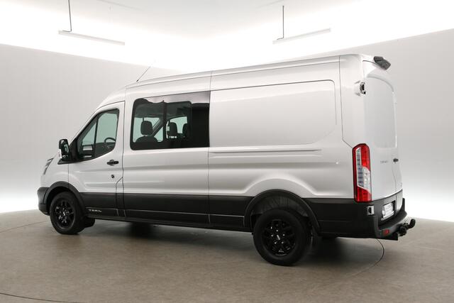 Ford TRANSIT 2.0 TDCI L3H2 170PK Trail | DC | 6-Zits | Airco | Camera | Carplay | Cruise | Bi-Xenon | Trekh. | Parkeersens.