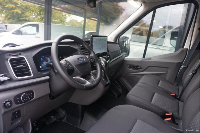 Ford TRANSIT 350L L3H2 Trend AUT 130PK BPM VRIJ Sync4 Navi, Adap. Cruise, 360° Cam, Trekhaak!! NR. A56
