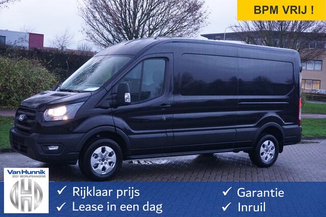 Ford TRANSIT 350L L3H2 Trend 130PK BPM VRIJ Sync4 Navi, Adap. Cruise, 360° Cam, Trekhaak!! NR. A103