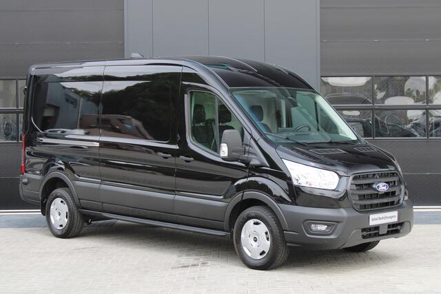 Ford TRANSIT 350 2.0 TDCI L3H2 Trend 130pk - Facelift - 2x Schuifdeur - 360 Camera - Trekhaak - ACC - Stoel & Stoelverwarming - Blind Spot - Navi - 270gr deuren - Rijklaar