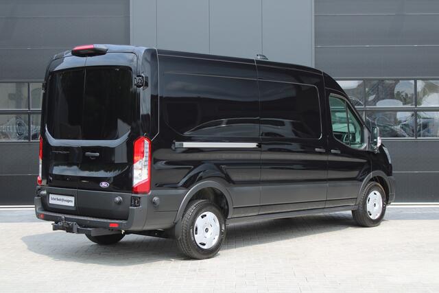 Ford TRANSIT 350 2.0 TDCI L3H2 Trend 130pk - Facelift - 2x Schuifdeur - 360 Camera - Trekhaak - ACC - Stoel & Stoelverwarming - Blind Spot - Navi - 270gr deuren - Rijklaar