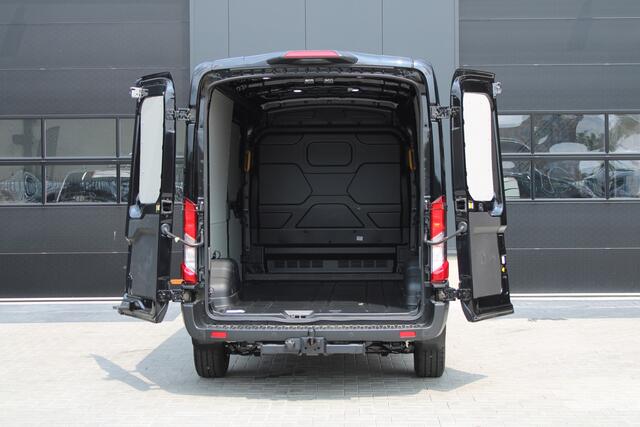 Ford TRANSIT 350 2.0 TDCI L3H2 Trend 130pk - Facelift - 2x Schuifdeur - 360 Camera - Trekhaak - ACC - Stoel & Stoelverwarming - Blind Spot - Navi - 270gr deuren - Rijklaar