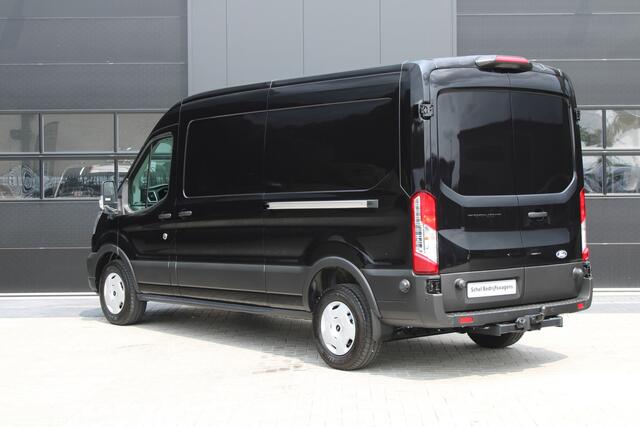 Ford TRANSIT 350 2.0 TDCI L3H2 Trend 130pk - Facelift - 2x Schuifdeur - 360 Camera - Trekhaak - ACC - Stoel & Stoelverwarming - Blind Spot - Navi - 270gr deuren - Rijklaar