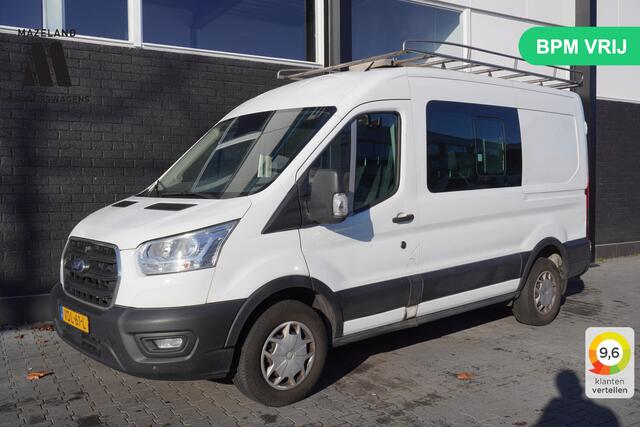 Ford TRANSIT 2.0 TDCI L2H2 Dubbel cabine EURO 6 - Airco - Cruise - PDC - ¤15.900,- Excl.