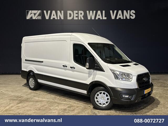 Ford TRANSIT 2.0 TDCI 170pk L3H2 Euro6 Airco | Camera | Apple Carplay | Cruisecontrol | 2500kg Trekhaak Android Auto, Verwarmde voorruit, Parkeersensoren, Bijrijdersbank