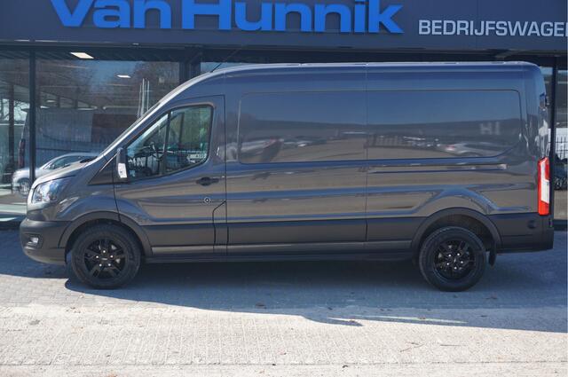 Ford TRANSIT 350L L3H2 Trail Edition AUT 130PK BPM VRIJ!! 12" Sync4 Navi, Camera, Trekhaak, 17" LM!! NR. K01*