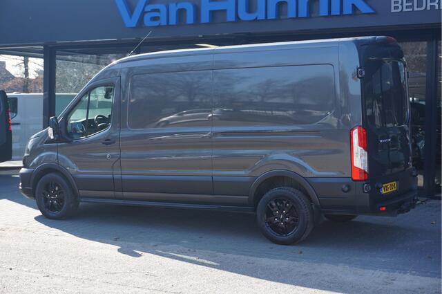 Ford TRANSIT 350L L3H2 Trail Edition AUT 130PK BPM VRIJ!! 12" Sync4 Navi, Camera, Trekhaak, 17" LM!! NR. K01*