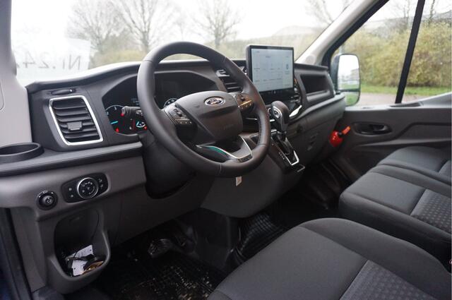 Ford TRANSIT 350L L3H2 Trail Edition AUT 130PK BPM VRIJ!! 12" Sync4 Navi, Camera, Trekhaak, 17" LM!! NR. K01*