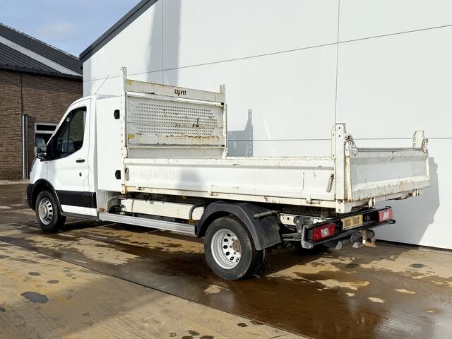 Ford TRANSIT 2.0 TDCI 170PK Kipper Dubbellucht Airco Cruise Control Lane Assist Trekhaak Tipper Benne