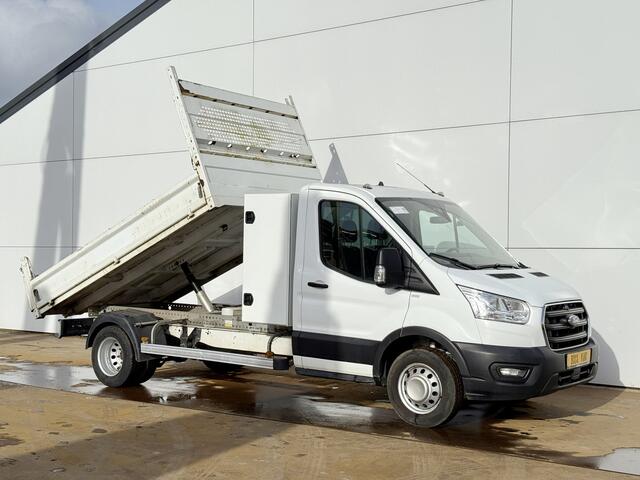 Ford TRANSIT 2.0 TDCI 170PK Kipper Dubbellucht Airco Cruise Control Lane Assist Trekhaak Tipper Benne