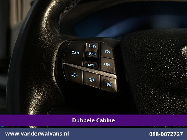 Ford TRANSIT 2.0 TDCI 131pk L3H2 Dubbele Cabine Euro6 Airco | 7-Zits | Imperiaal | 2500kg Trekhaak | Cruisecontrol Verwarmde voorruit, Parkeersensoren