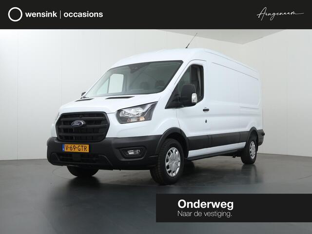 Ford TRANSIT 350 | 2.0 TDCI | L3 H2 | TREND | TREKHAAK 2500 KG AHW | CLIMATE CONTROL | NAVIGATIE | PARKEERSENSOREN V+A | CRUISE CONTROL | BIJRIJDERSBANK | LAADRUIMTE PAKKET | APPLE CARPLAY / ANDROID AUTO | STOEVERWARMING | VOORRUITVERWARMING