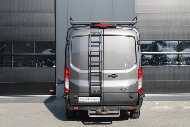 Ford TRANSIT 350 2.0 TDCI L3H2 DC 6Zits Trend 130pk - Trekhaak - Impriaal - Cruise - Raptor Grill - Rijklaar