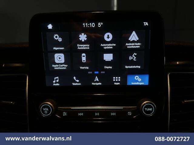 Ford TRANSIT 2.0 TDCI 185pk Automaat L3H2 Euro6 Airco | Camera | Navigatie | Apple Carplay | Cruisecontrol | LED Android Auto, Verwarmde voorruit, Stoelverwarming, LM velgen, Elektrisch verstelbare bestuurdersstoel, Parkeersensoren, Bijrijdersbank