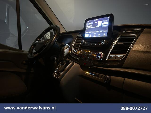Ford TRANSIT 2.0 TDCI 185pk Automaat L3H2 Euro6 Airco | Camera | Navigatie | Apple Carplay | Cruisecontrol | LED Android Auto, Verwarmde voorruit, Stoelverwarming, LM velgen, Elektrisch verstelbare bestuurdersstoel, Parkeersensoren, Bijrijdersbank