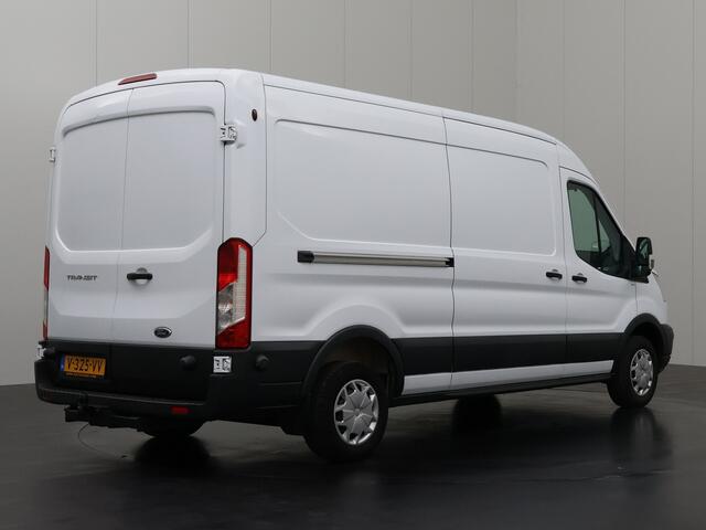 Ford TRANSIT 2.0TDCI 130PK L3H2 Trend | Euro 6 | Airco | Cruise | trekhaak | Betimmering | 3-Zits