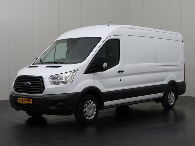 Ford TRANSIT 2.0TDCI 130PK L3H2 Trend | Euro 6 | Airco | Cruise | trekhaak | Betimmering | 3-Zits