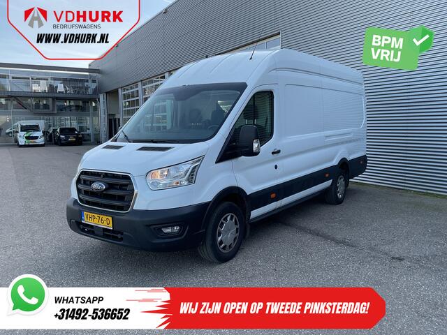 Ford TRANSIT 2.0 TDCI 170 pk L4H3 Trend RWD Jumbo 270Gr.Deuren/ Airco/ Cruise/ DAB/ PDC/ Trekhaak