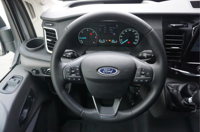 Ford TRANSIT 350L 130PK Doka Open Laadbak L3 BPM VRIJ!! Sync4 Navi, Camera, Adap Cruise, Garantie 2028!! NR. D01*