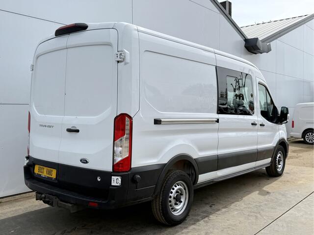 Ford TRANSIT DC 2.0 TDCI L3H2 130PK 6- persoons Dubbele cabine L3H2 Trekhaak Parkeersensoren voor