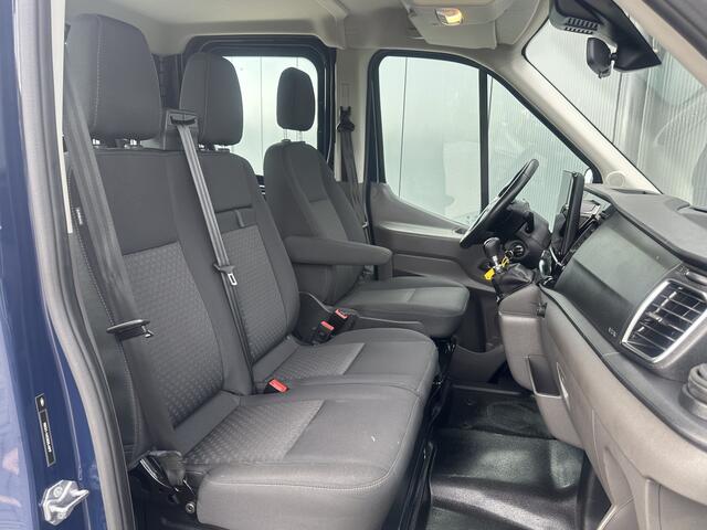 Ford TRANSIT 2.0 TDCI 130 PK 3.5T / PICK UP / ** 10.817 KM ** / 7 PERSOONS DUBBELE CABINE / ECC / CRUISE / STANDKACHEL / DUBBEL LUCHT / STOELVERW.