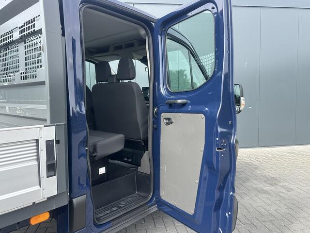 Ford TRANSIT 2.0 TDCI 130 PK 3.5T / PICK UP / ** 10.817 KM ** / 7 PERSOONS DUBBELE CABINE / ECC / CRUISE / STANDKACHEL / DUBBEL LUCHT / STOELVERW.