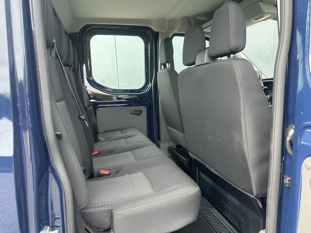 Ford TRANSIT 2.0 TDCI 130 PK 3.5T / PICK UP / ** 10.817 KM ** / 7 PERSOONS DUBBELE CABINE / ECC / CRUISE / STANDKACHEL / DUBBEL LUCHT / STOELVERW.