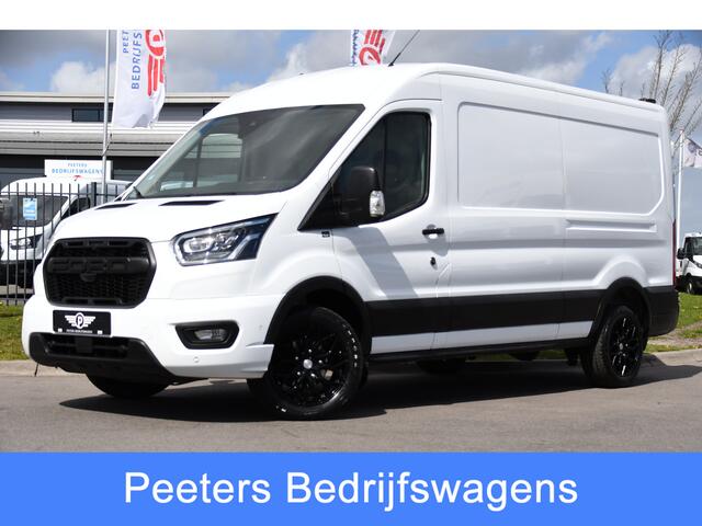 Ford TRANSIT 350 2.0 TDCI L3H2 Limited RWD Adaptieve Cruise, Camera, Carplay, Xenon, 170pk, Automaat, Trekhaak, Navi, Uniek!