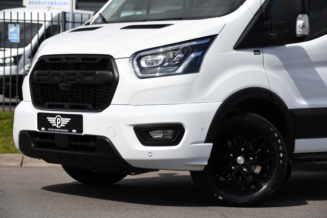 Ford TRANSIT 350 2.0 TDCI L3H2 Limited RWD Adaptieve Cruise, Camera, Carplay, Xenon, 170pk, Automaat, Trekhaak, Navi, Uniek!