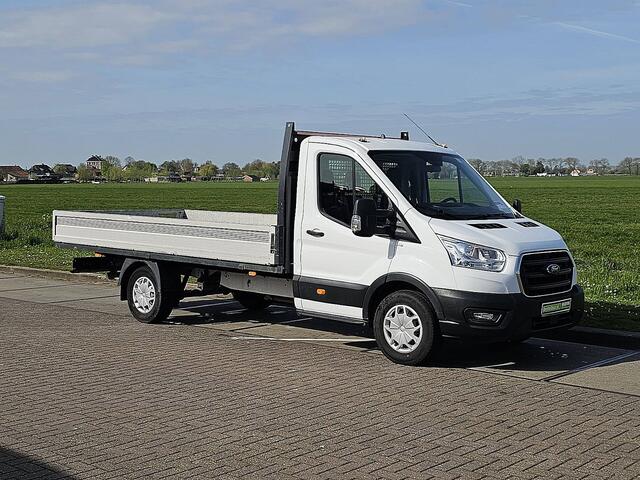 Ford TRANSIT 350 2.0 TDCI L4H1 L4 Open Laadbak Airco Trekhaak PDC Euro6 131 PK!