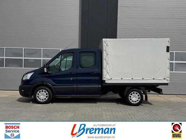 Ford TRANSIT 2.0TDCi 129pk Dubbel Cabine Pick-up met huif