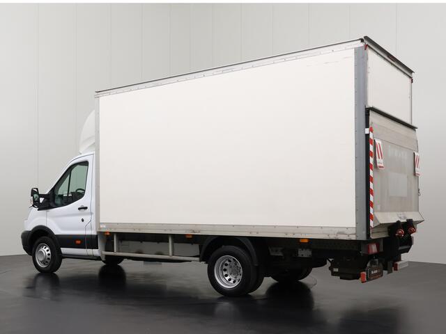 Ford TRANSIT 2.0TDCi 170PK Bakwagen+Laadklep | Euro 6 | Dakspoiler | Airco | Cruise | 3-Zits
