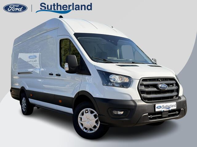 Ford TRANSIT 350 2.0 TDCI L4H3 Trend RWD | 130pk | Navigatiesysteem SYNC4 | Stoelverwarming | Elektrisch inklapbare buitenspiegels | Elektrisch verstelbare bestuurdersstoel | Passagiersairbag | Allweather banden | Laadruimte beschermingspakket | 150 watt/230V aanslui