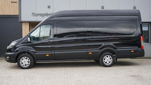 Ford TRANSIT 2.0 TDCI 170pk L4H3 Limited Automaat 3-Zits Xenon A-Camera Trekhaak 16inch LM 9509km! *Unieke Bus*
