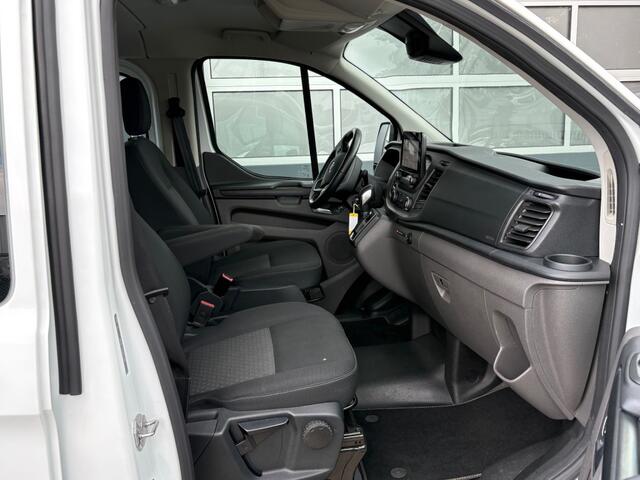 Ford TRANSIT Custom 2.0 TDCI 170 PK L2 Dubbelcabine Automaat / LED / Camera / Stoelverwarming / Carplay / Trekhaak / Cruise / PDC / Airco
