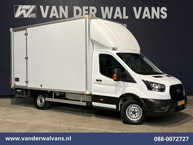 Ford TRANSIT 2.0 TDCI 130pk Bakwagen 232cm Hoog Laadklep Zijdeur Euro6 Airco | Lat om Lat betimmering Bijrijdersbank