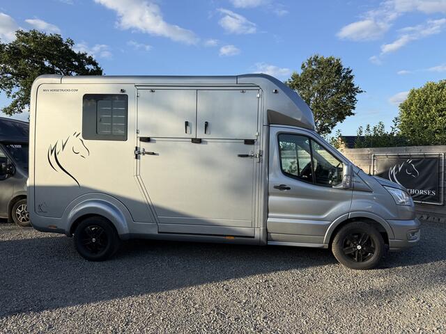 Ford TRANSIT | HORSETRUCK | STX | STALLION 3XL | 2022 | AUTOMAAT | HENGST | 117.907KM | 3-SEAT | L3 | 165PK | LUXE | BELGISCH KENTEKEN