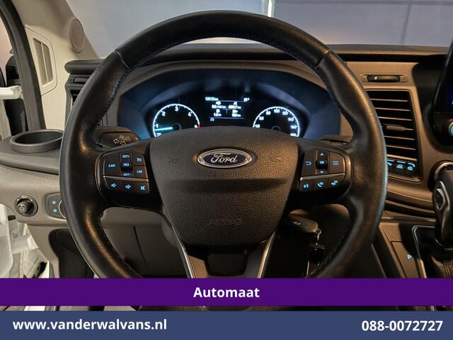 Ford TRANSIT 2.0 TDCI 131pk Automaat L2H2 Euro6 Airco | Camera | Navigatie | Android Auto | LED | Cruisecontrol Verwarmde voorruit, Parkeersensoren, Bijrijdersbank