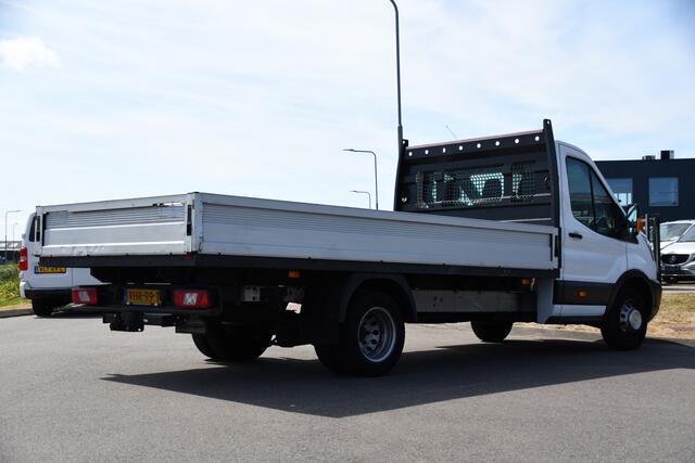 Ford TRANSIT 350 2.0 TDCI L4H1 Openlaadbak Airco, Radio, 130pk, Pick-up, Uniek!