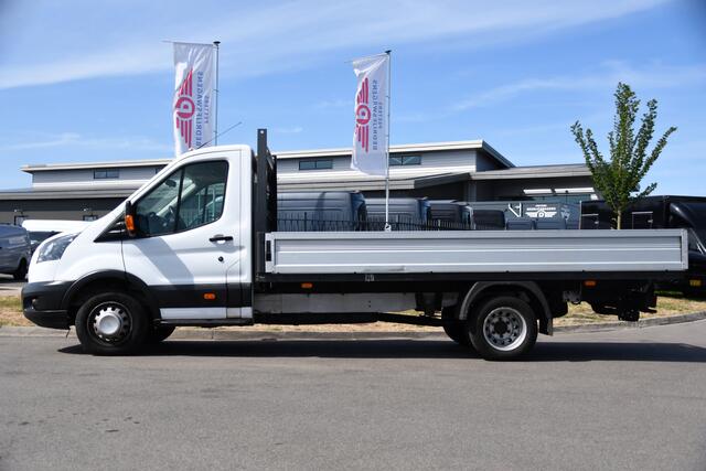 Ford TRANSIT 350 2.0 TDCI L4H1 Openlaadbak Airco, Radio, 130pk, Pick-up, Uniek!