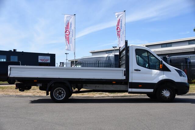 Ford TRANSIT 350 2.0 TDCI L4H1 Openlaadbak Airco, Radio, 130pk, Pick-up, Uniek!