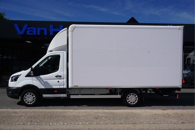 Ford TRANSIT 350L L5 165PK Bakwagen BPM VRIJ!! Airco, Stoel verw. Camera, Dhollandia Klep!! NR. R01*